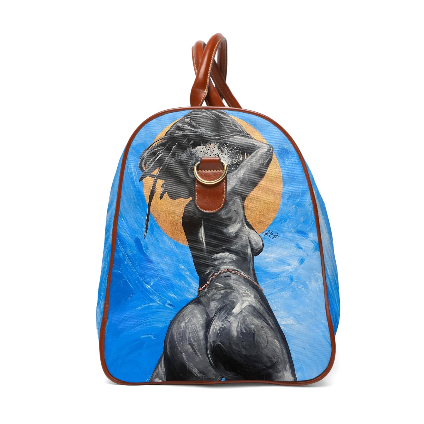 Naturally Nude V BLUE Travel Bag