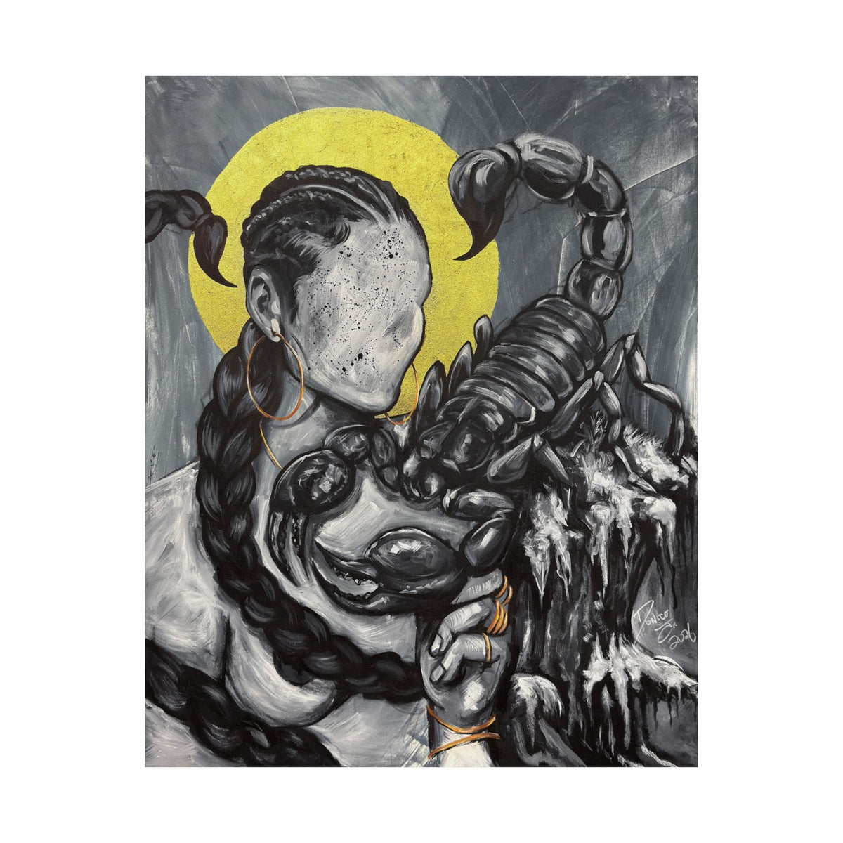 Naturally Scorpio Matte Poster