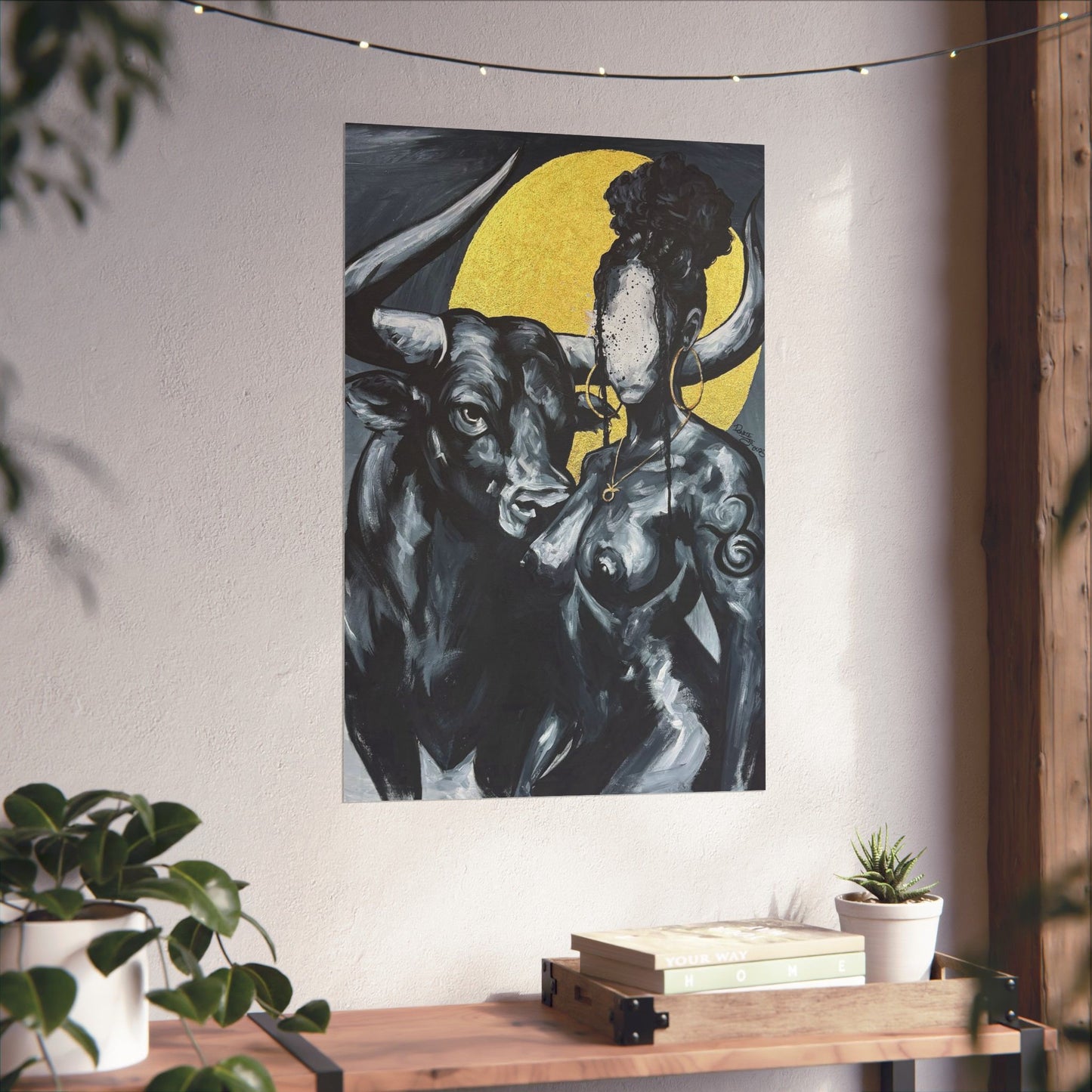 Naturally Taurus Premium Matte Vertical Posters