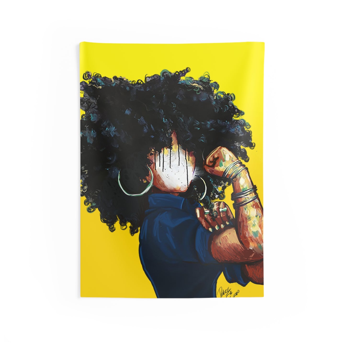 Naturally the Riveter Indoor Wall Tapestries