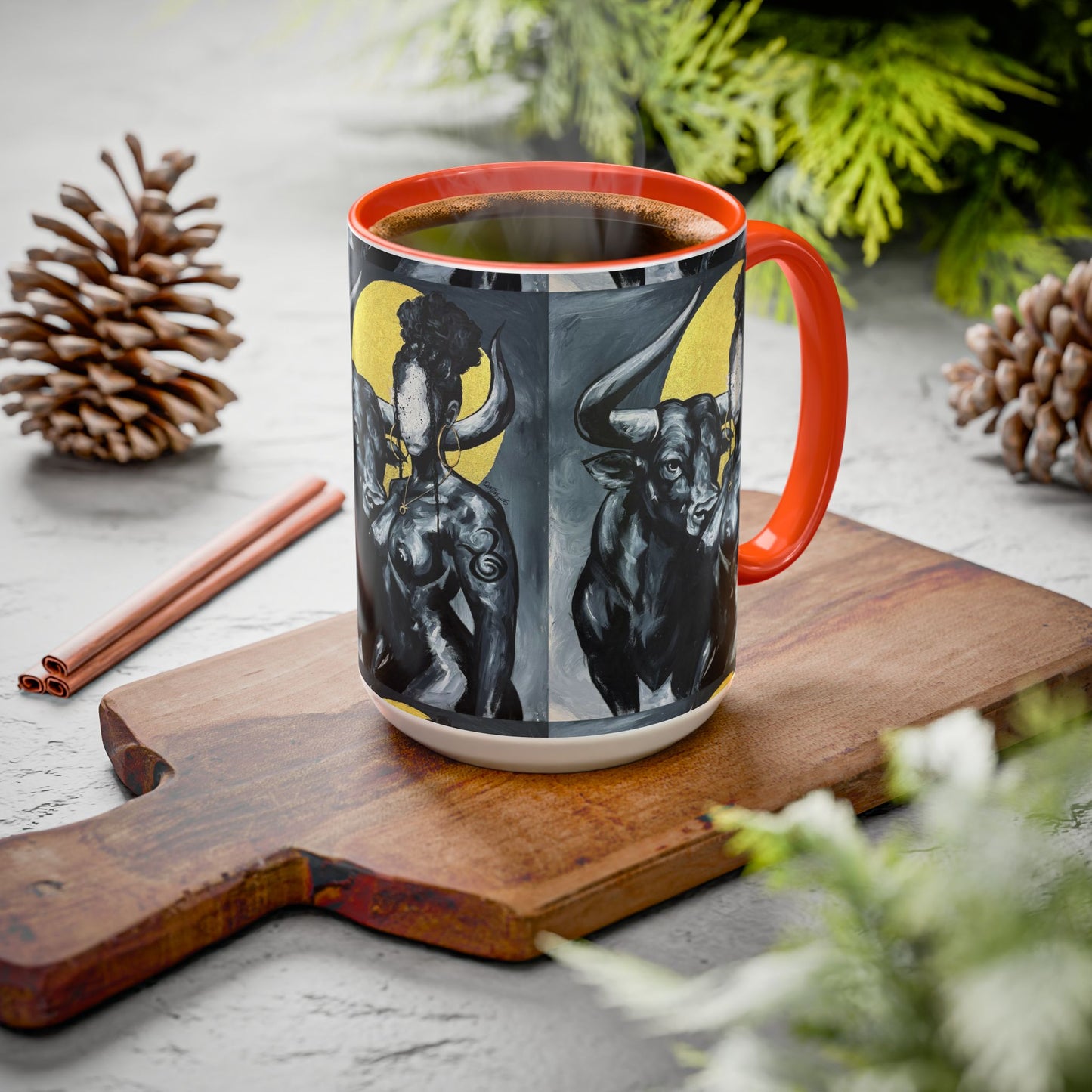 Naturally Taurus Ceramic Mug (11oz/15oz)