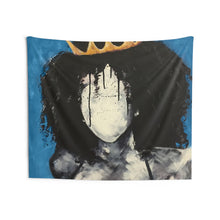 Naturally Queen I BLUE Indoor Wall Tapestries