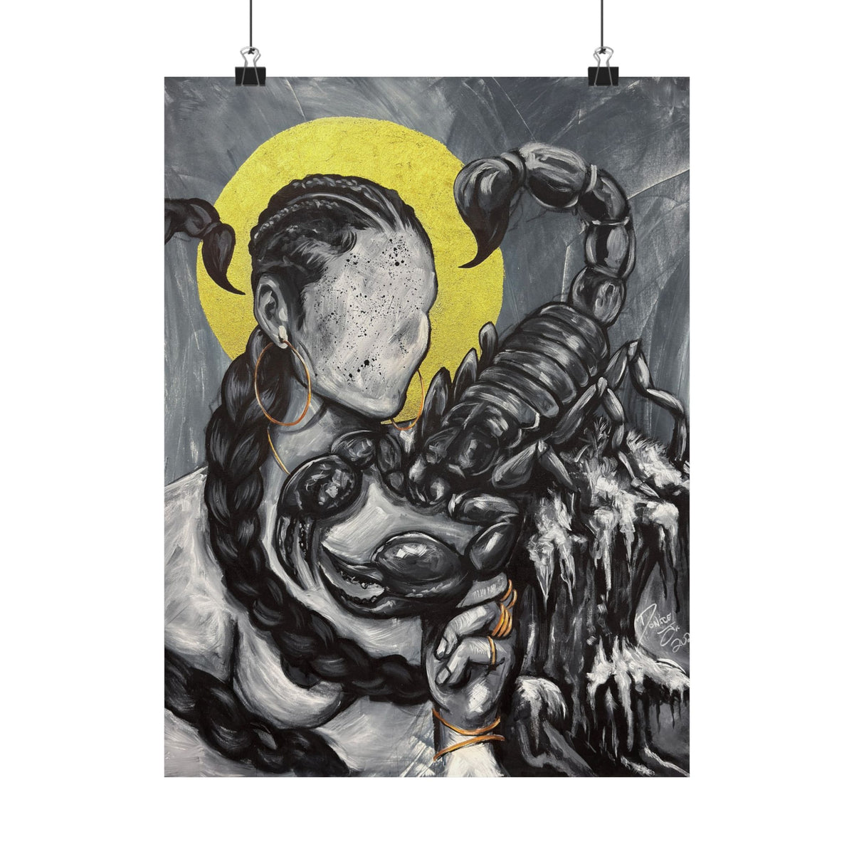 Naturally Scorpio Matte Poster
