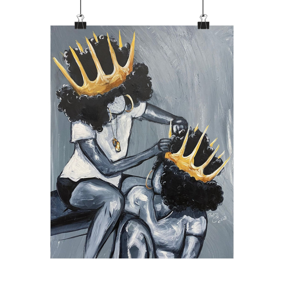 Naturally Queens Matte Vertical Poster