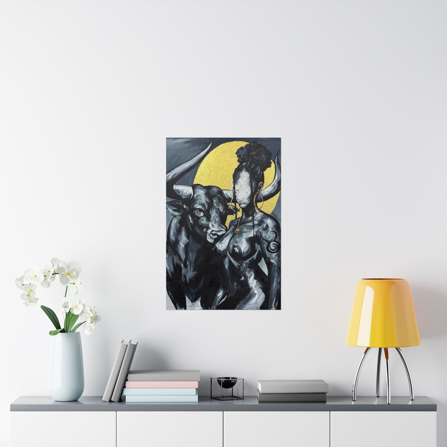 Naturally Taurus Premium Matte Vertical Posters