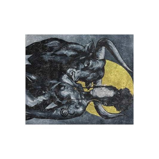 Naturally Taurus Crushed Velvet Blanket