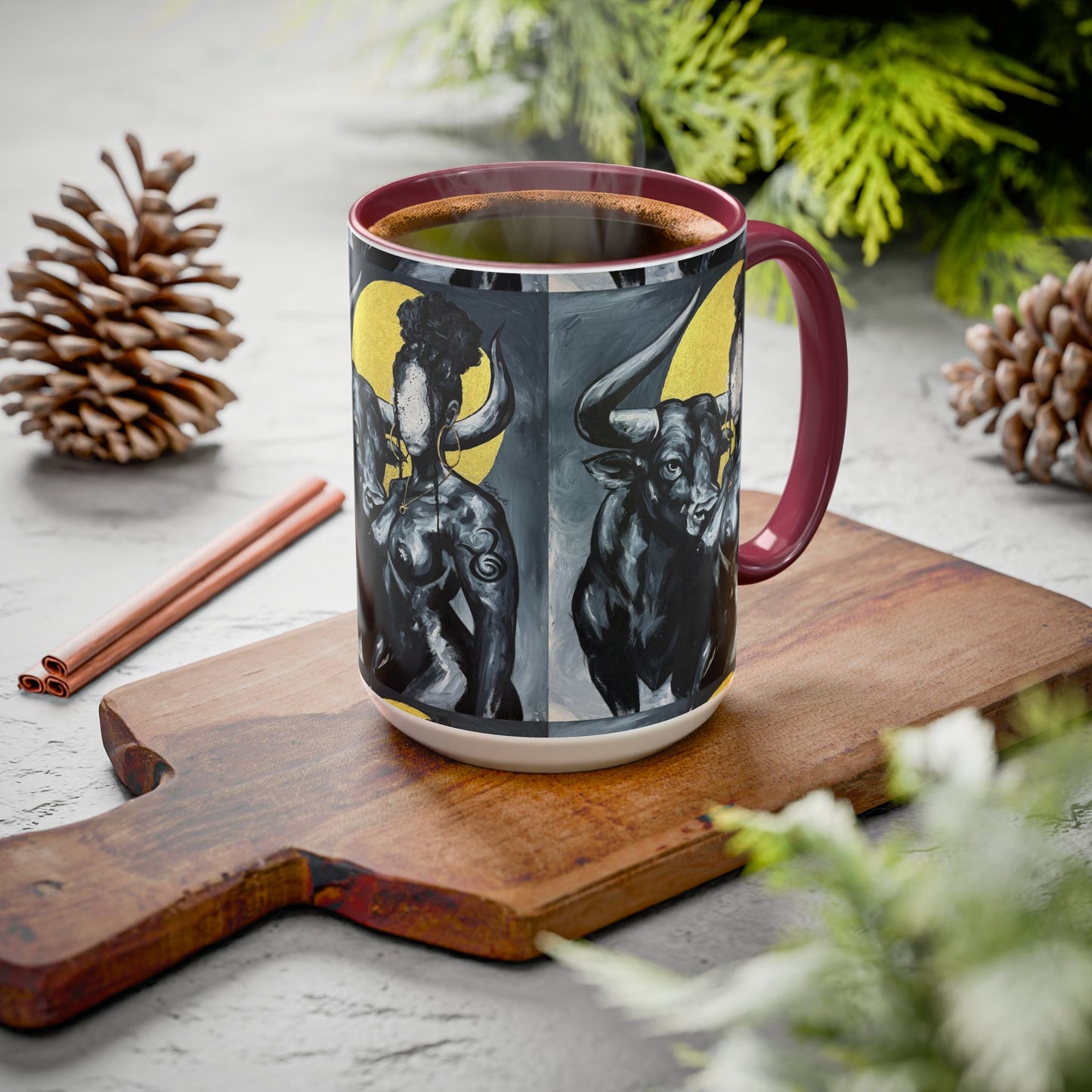 Naturally Taurus Ceramic Mug (11oz/15oz)