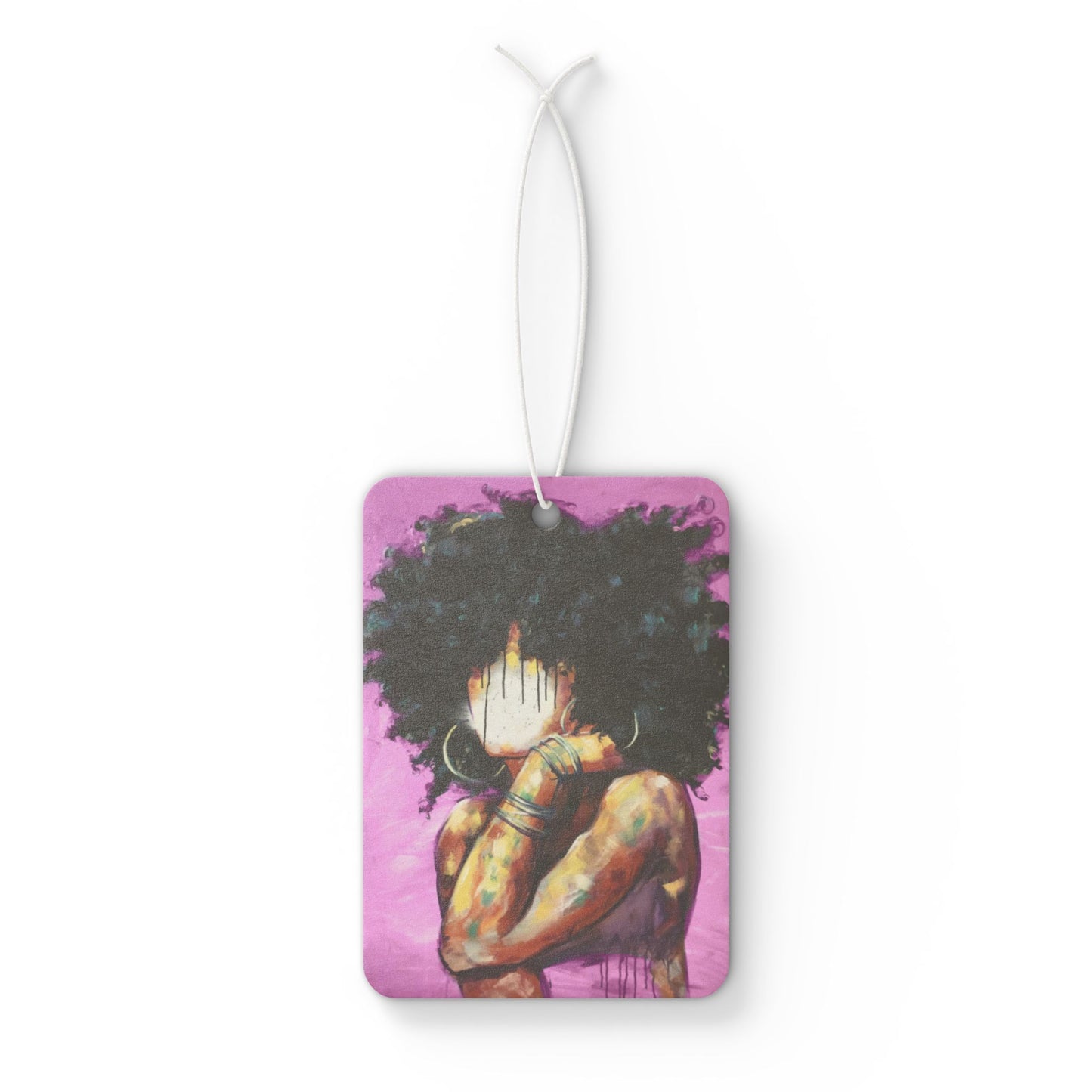 Naturally II PINK Car Air Freshener