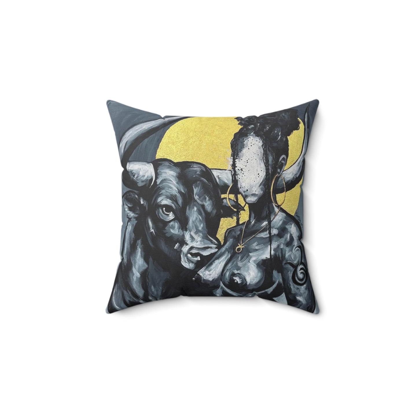 Naturally Taurus Decorative Throw Pillow