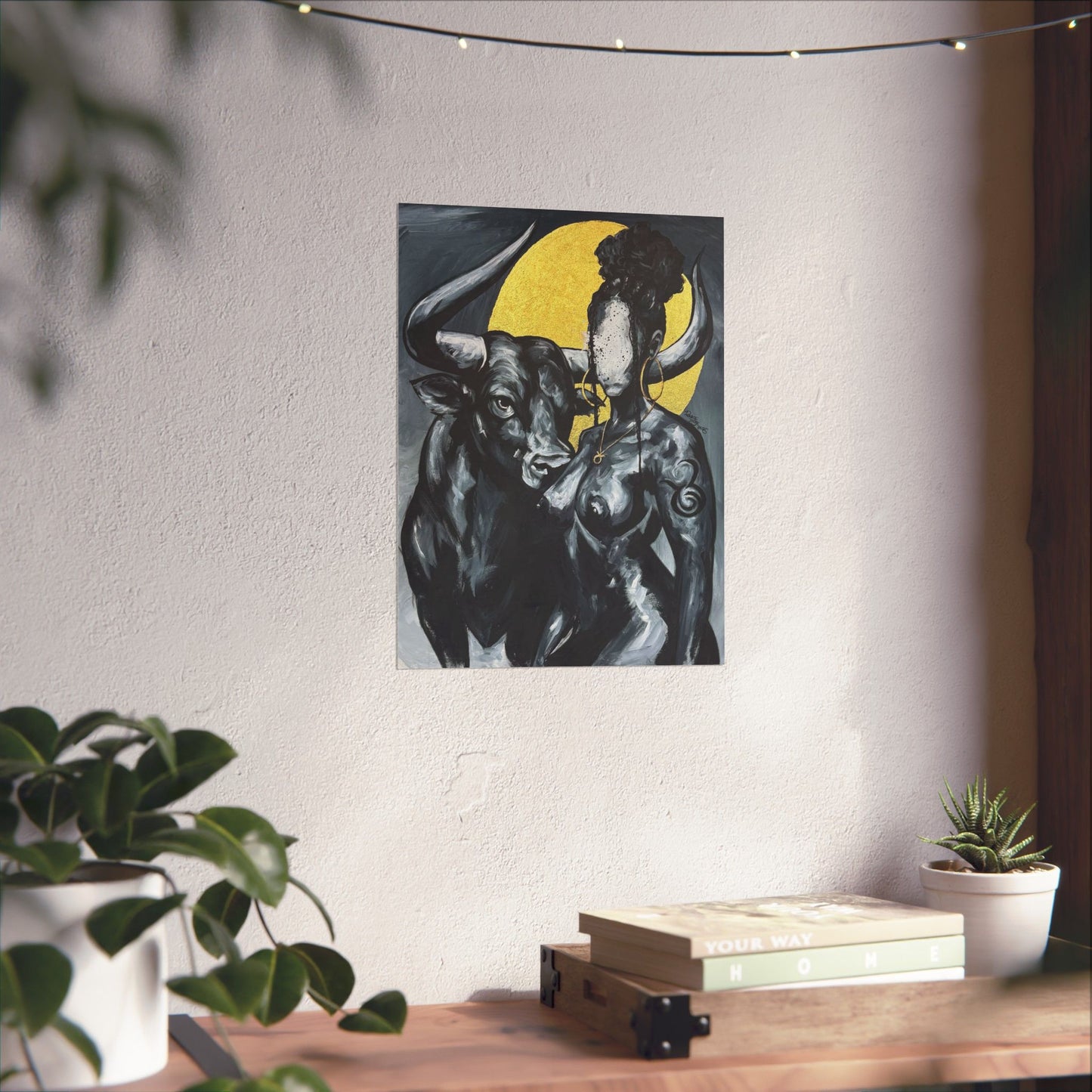 Naturally Taurus Premium Matte Vertical Posters