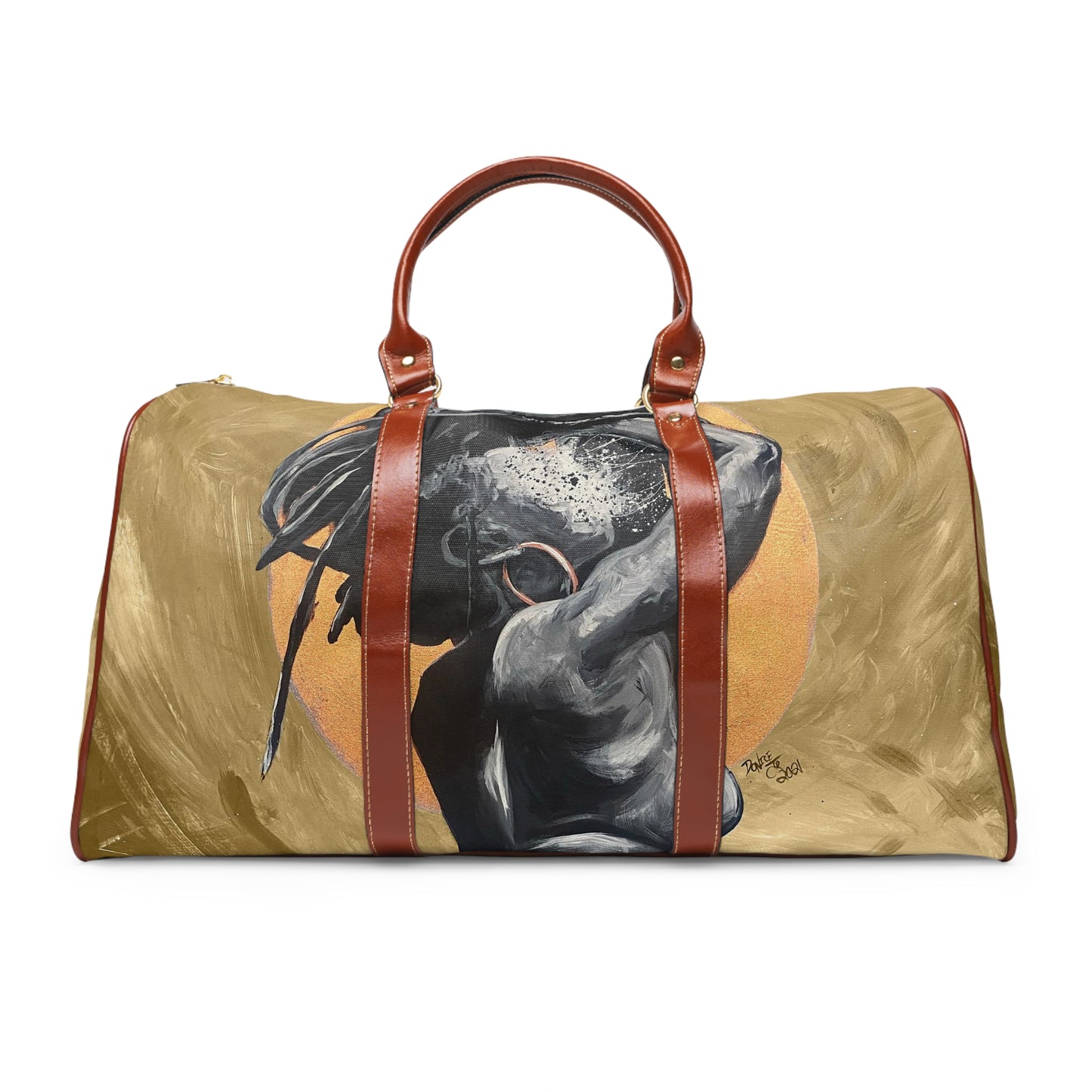 Naturally Nude V GOLD Travel Bag