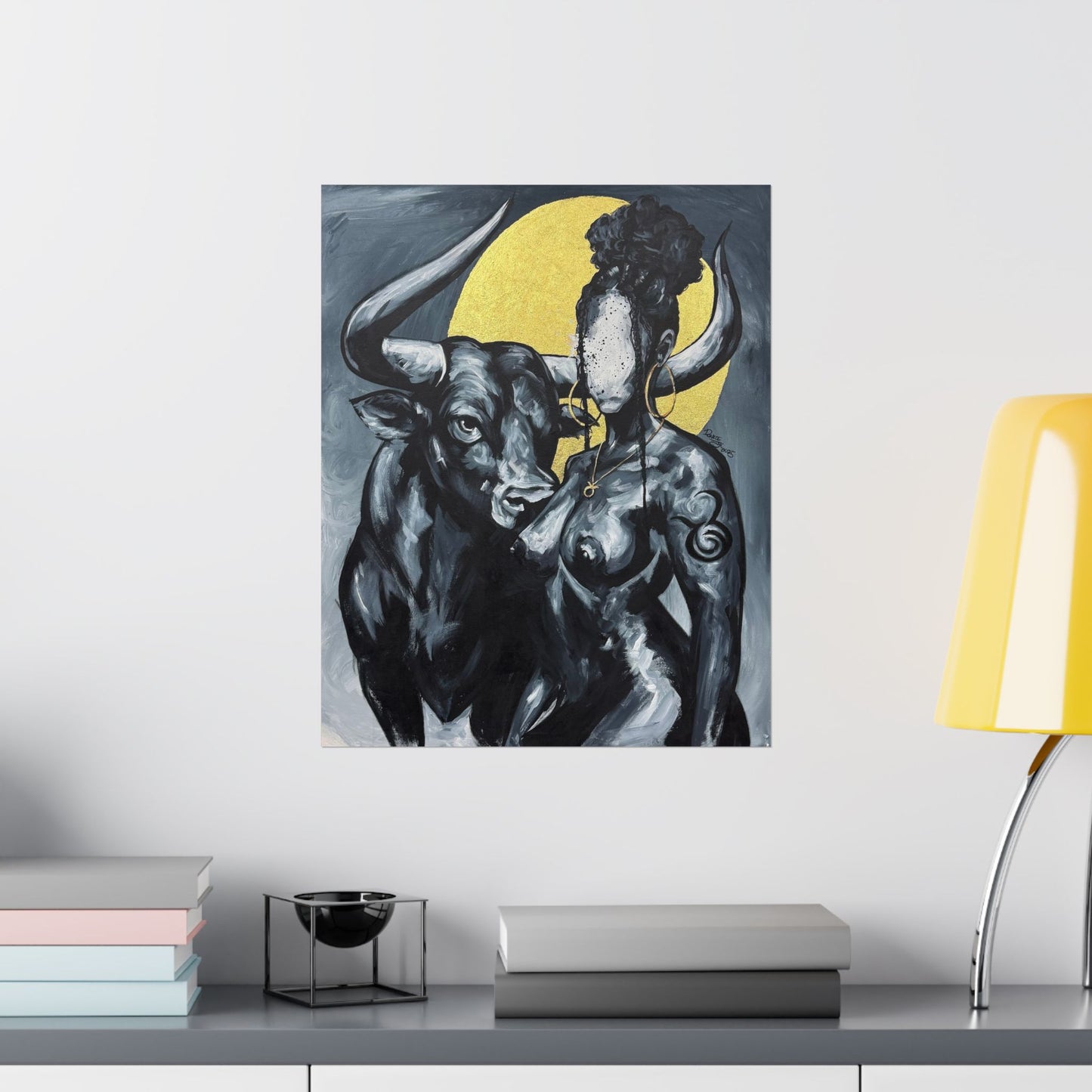 Naturally Taurus Premium Matte Vertical Posters