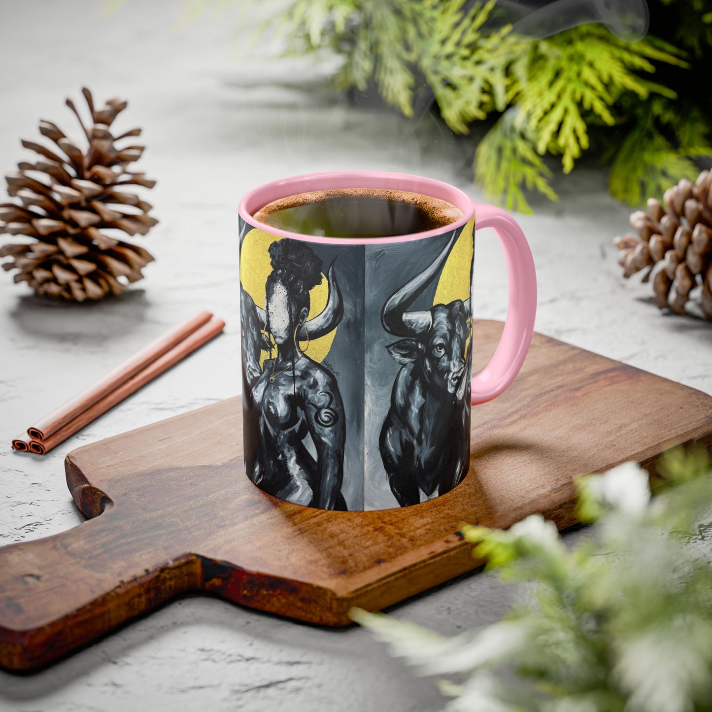 Naturally Taurus Ceramic Mug (11oz/15oz)