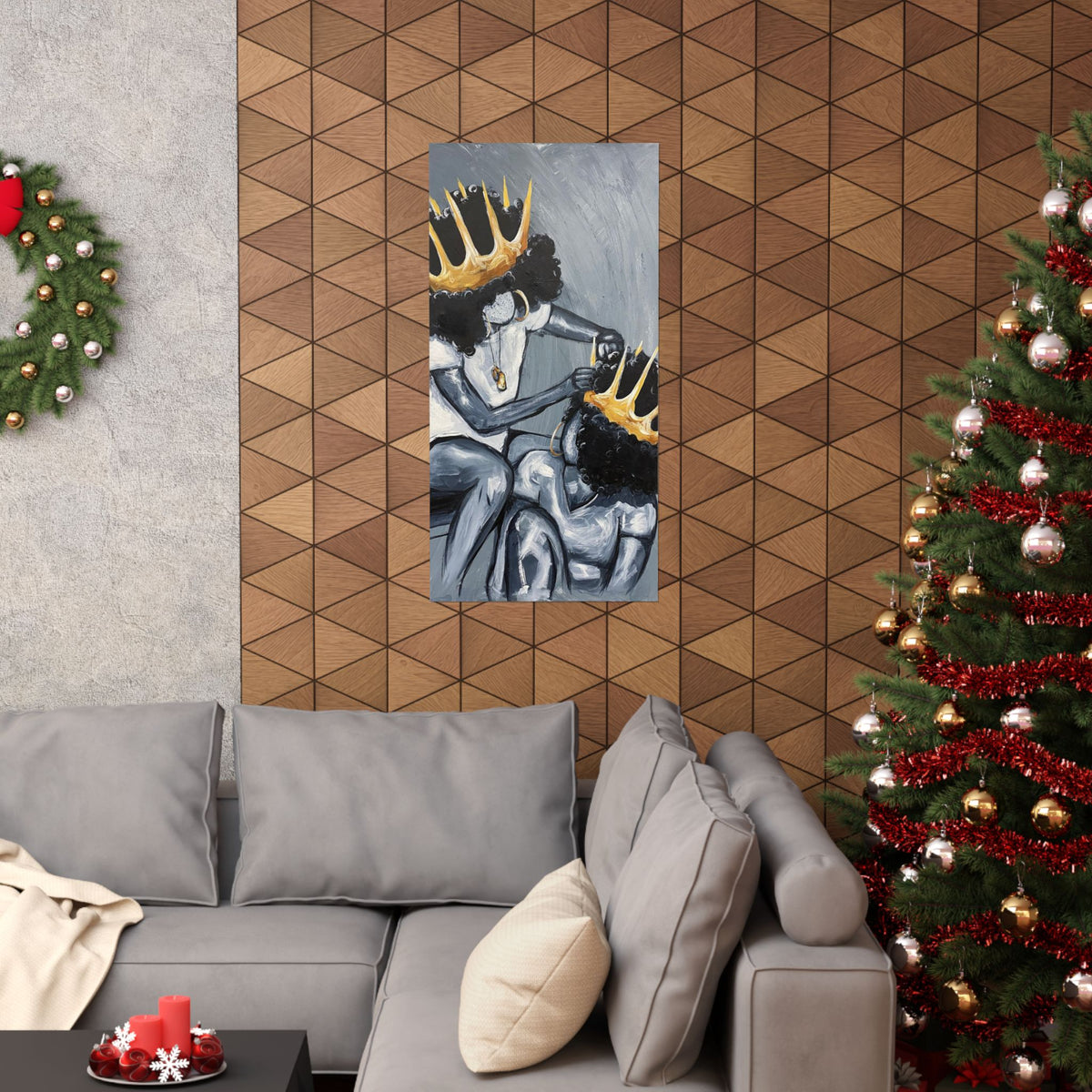 Naturally Queens Matte Vertical Poster