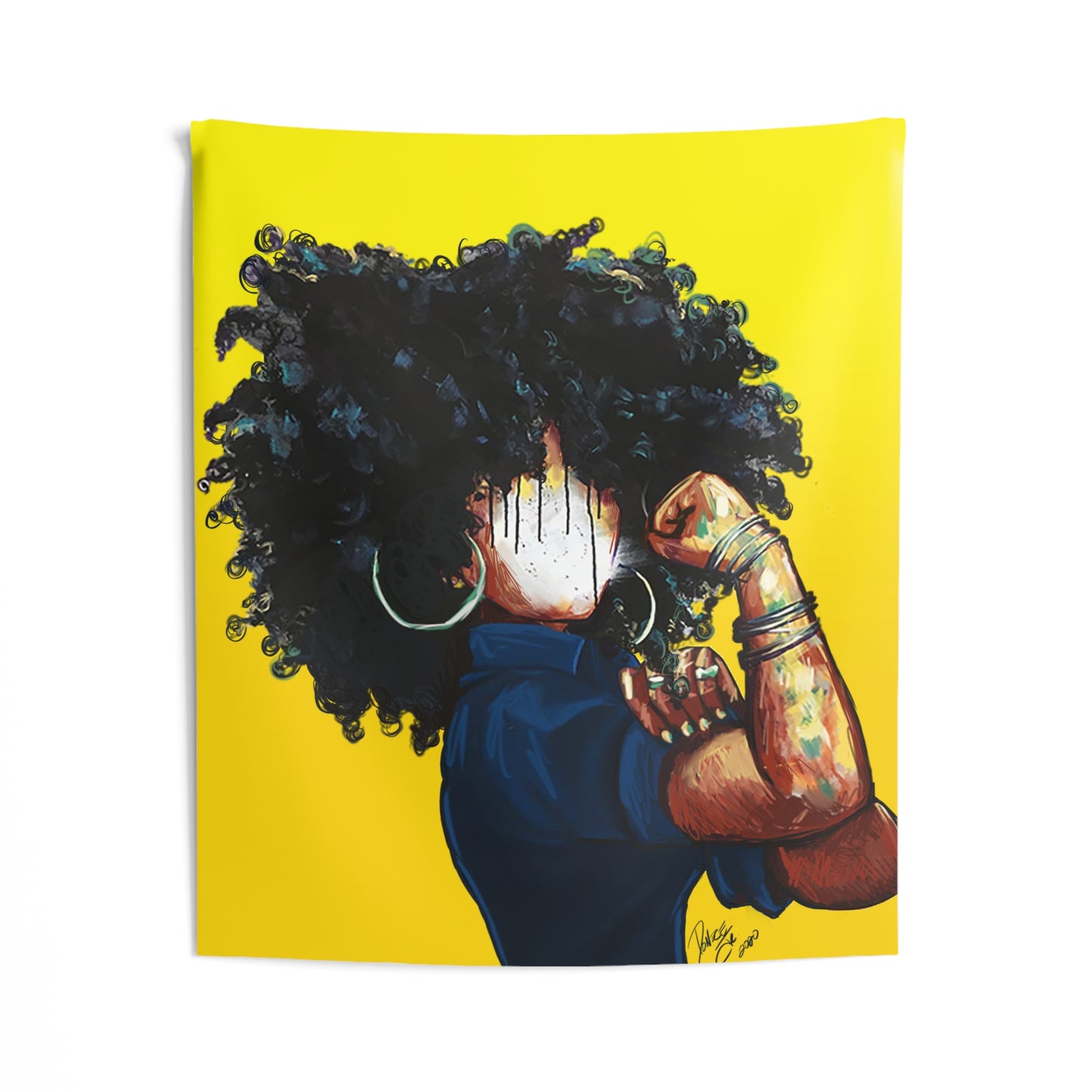 Naturally the Riveter Indoor Wall Tapestries