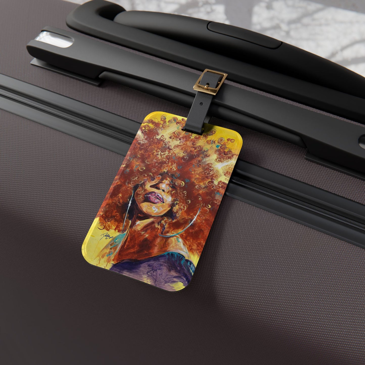 Naturally Karina Luggage Tag