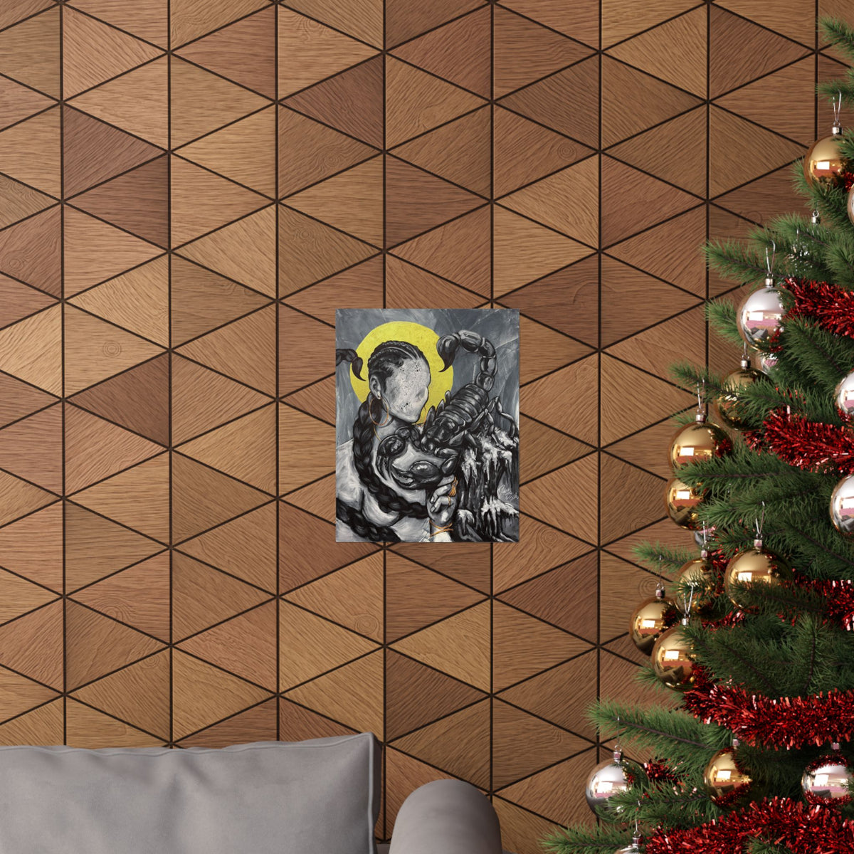 Naturally Scorpio Matte Poster