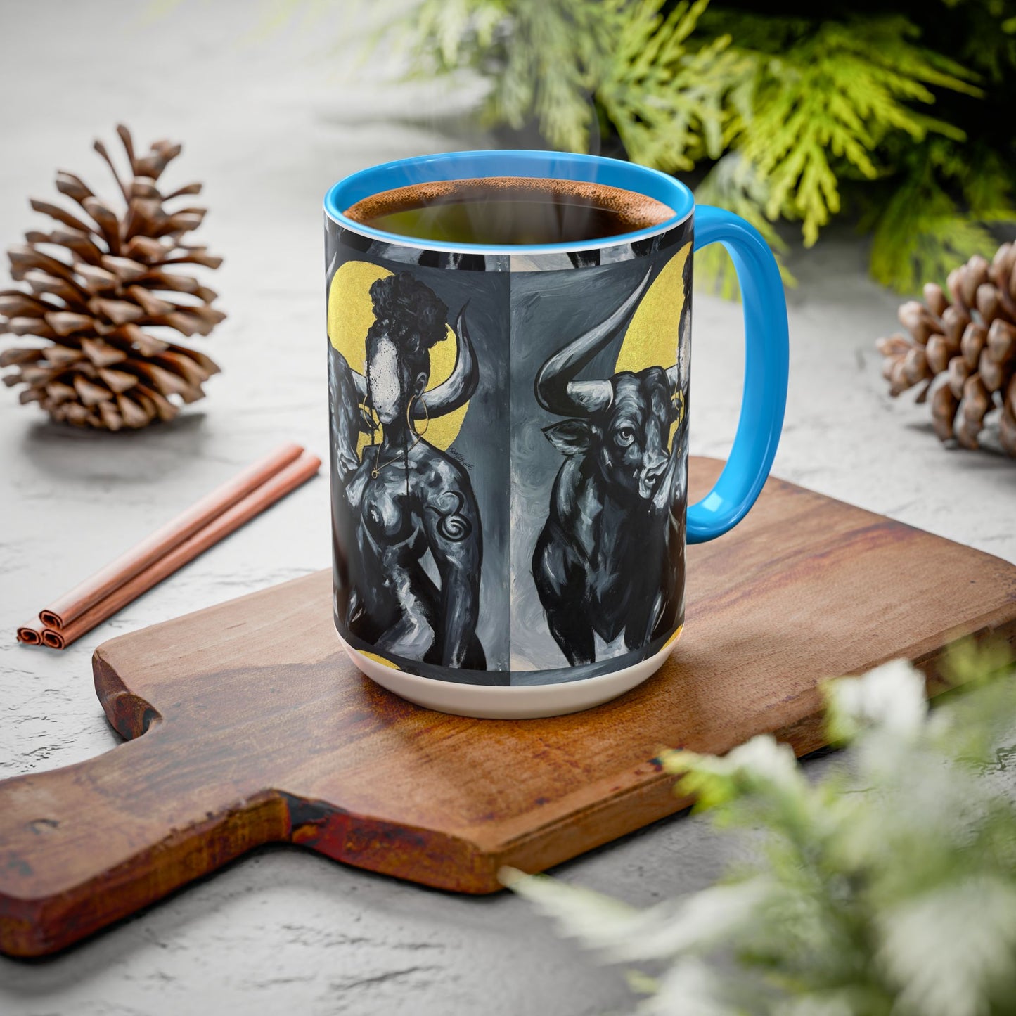 Naturally Taurus Ceramic Mug (11oz/15oz)