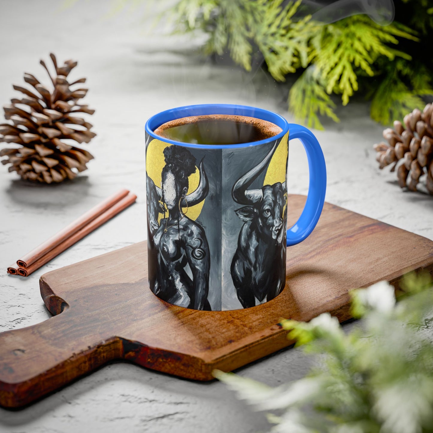 Naturally Taurus Ceramic Mug (11oz/15oz)