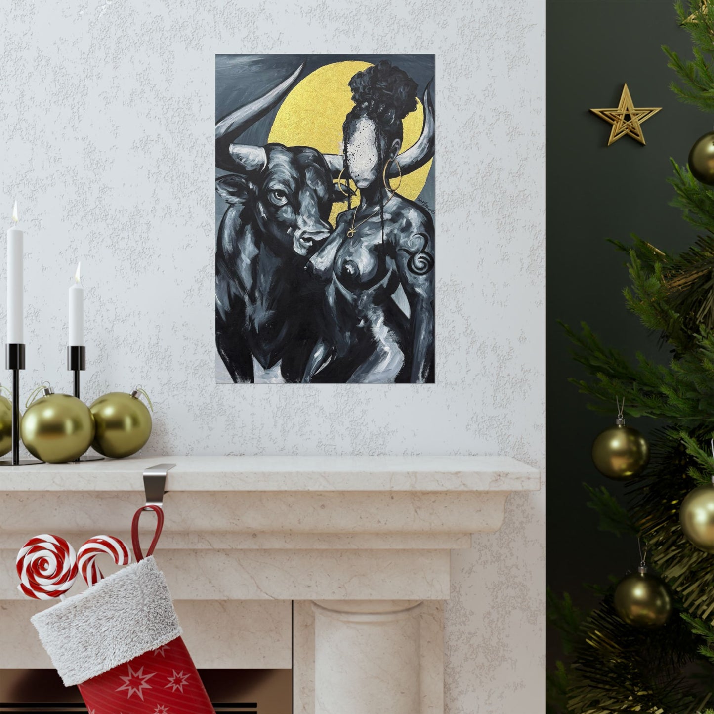 Naturally Taurus Premium Matte Vertical Posters