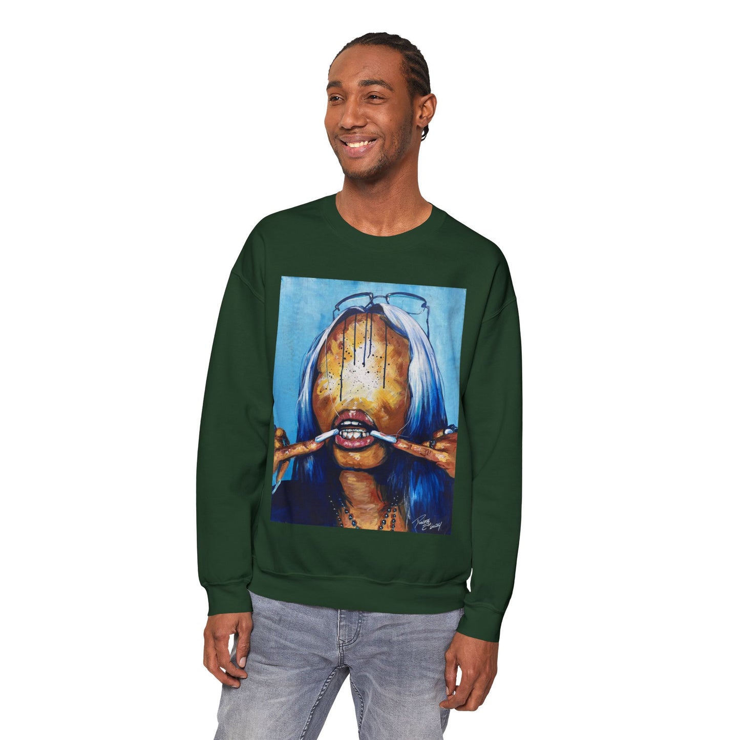 Naturally Anycia Sweatshirt: Unisex, Heavy blend