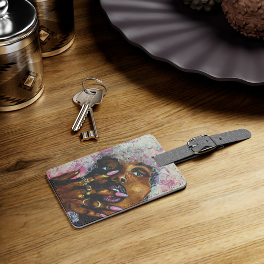 Naturally Mimi Luggage Tag, Rectangle