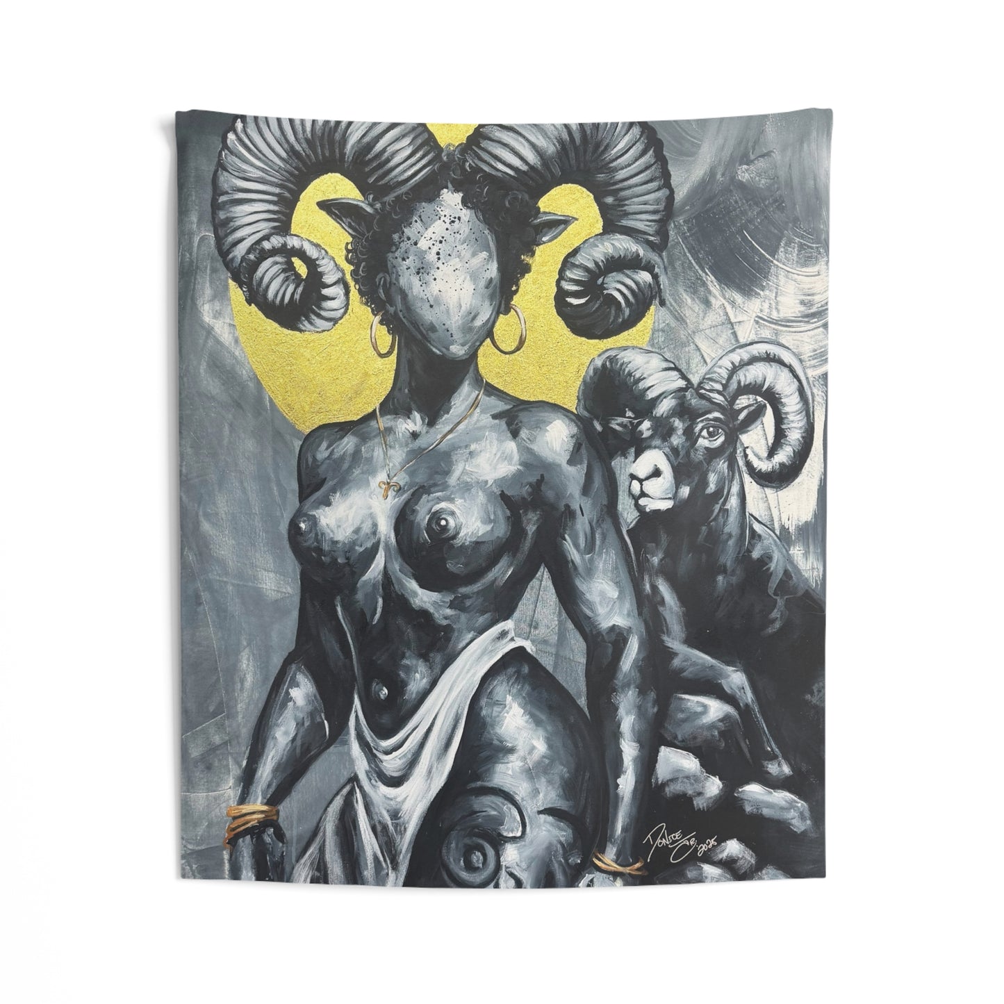 Naturally Aries  Indoor Wall Tapestries