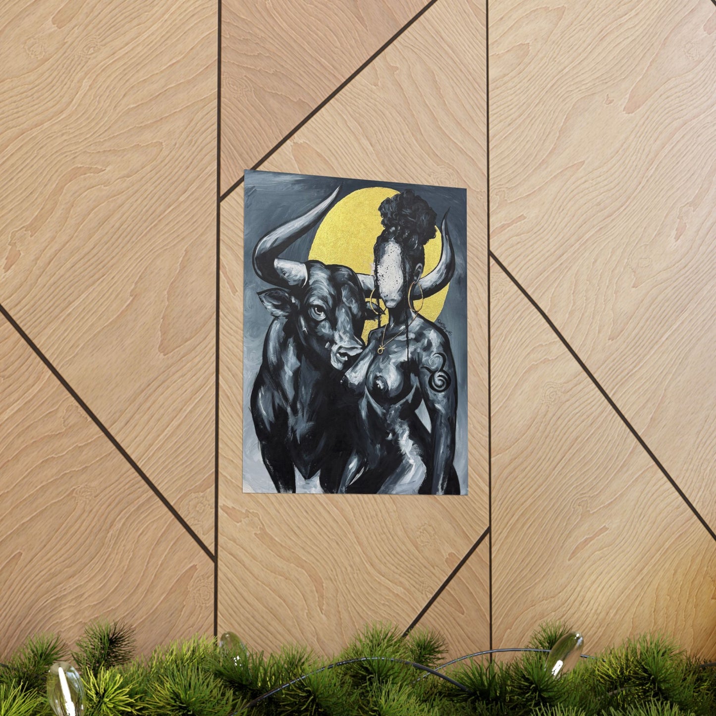 Naturally Taurus Premium Matte Vertical Posters