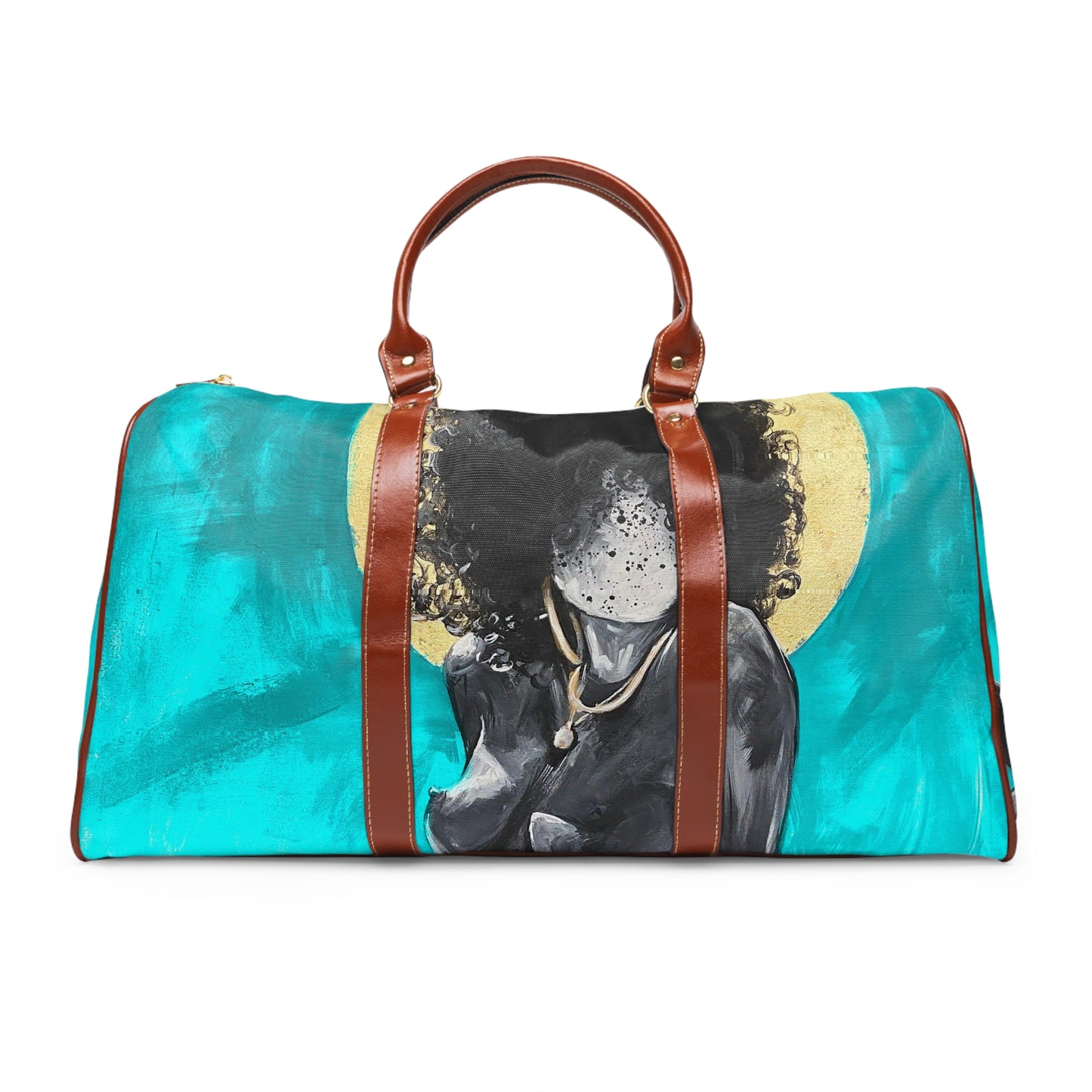 Naturally Nude III TEAL Travel Bag