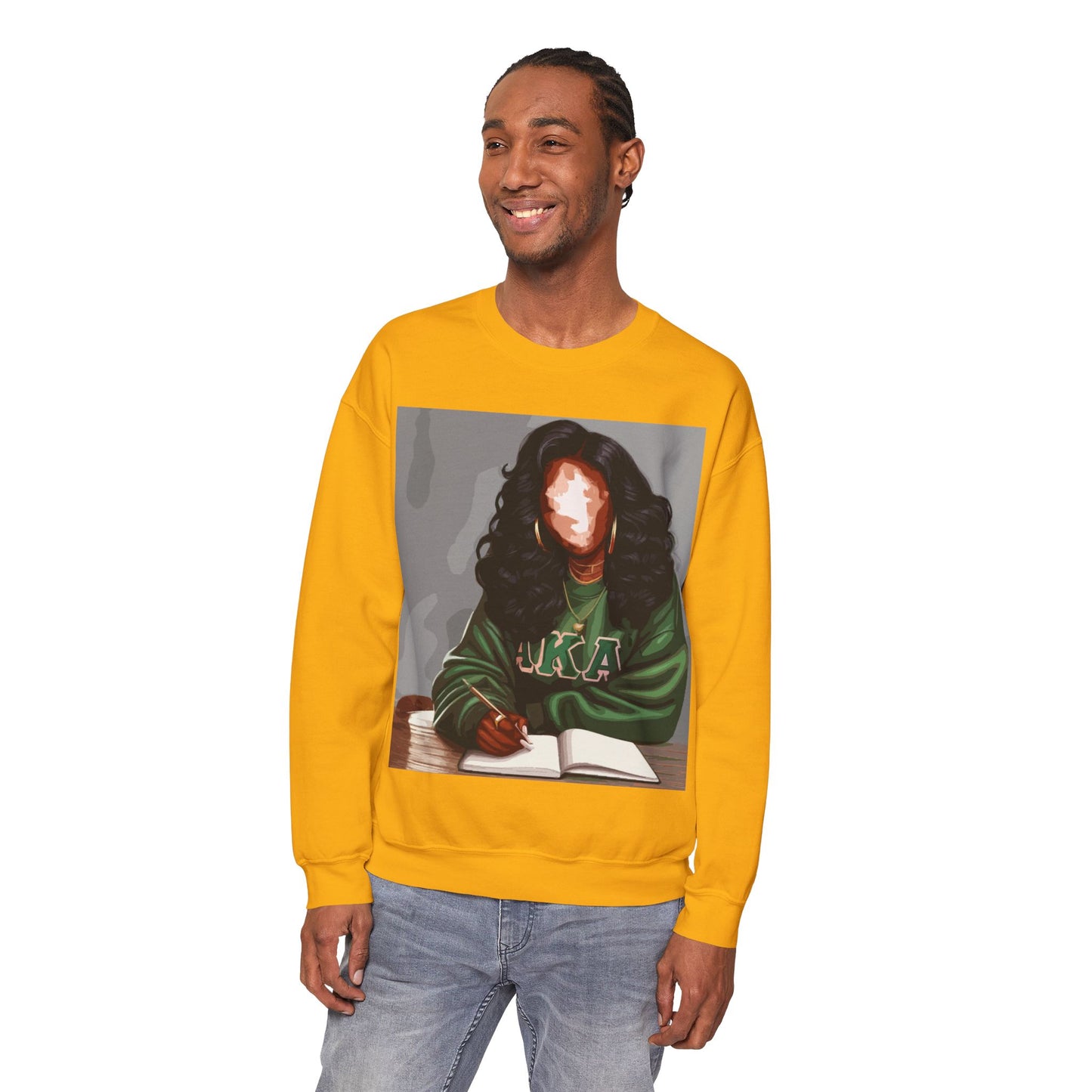 Naturally Divine AKA II Sweatshirt: Unisex, Heavy blend