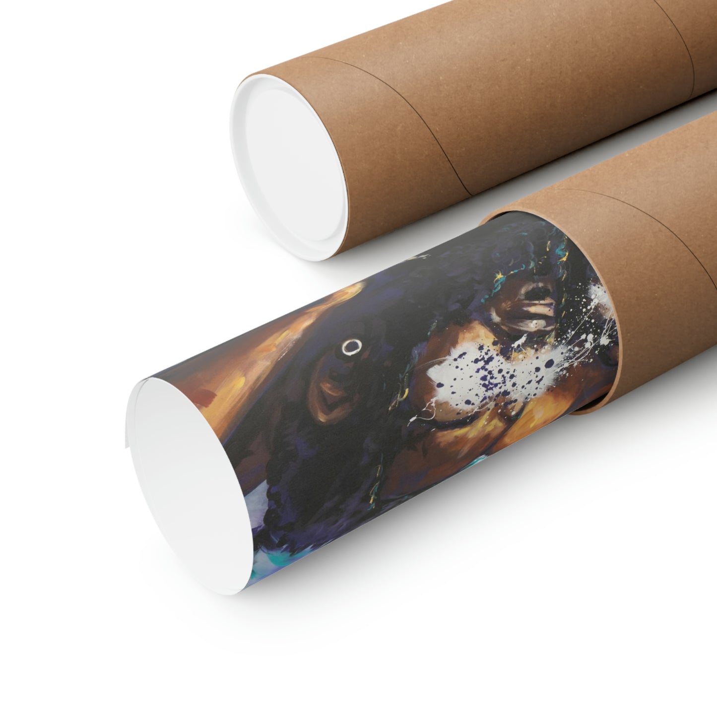 Naturally Black Love XII Matte Vertical Posters