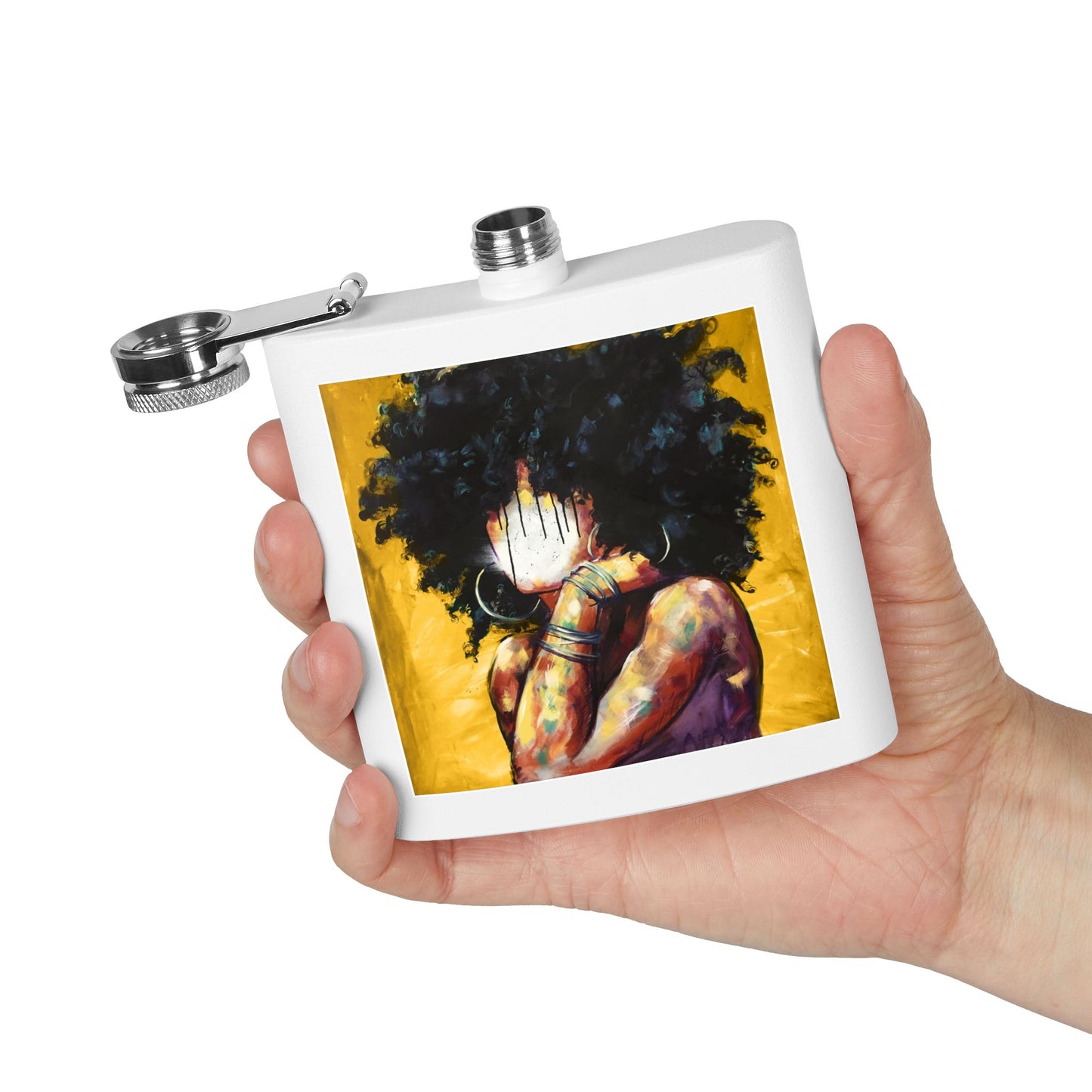 Naturally II GOLD Stainless Steel Flask