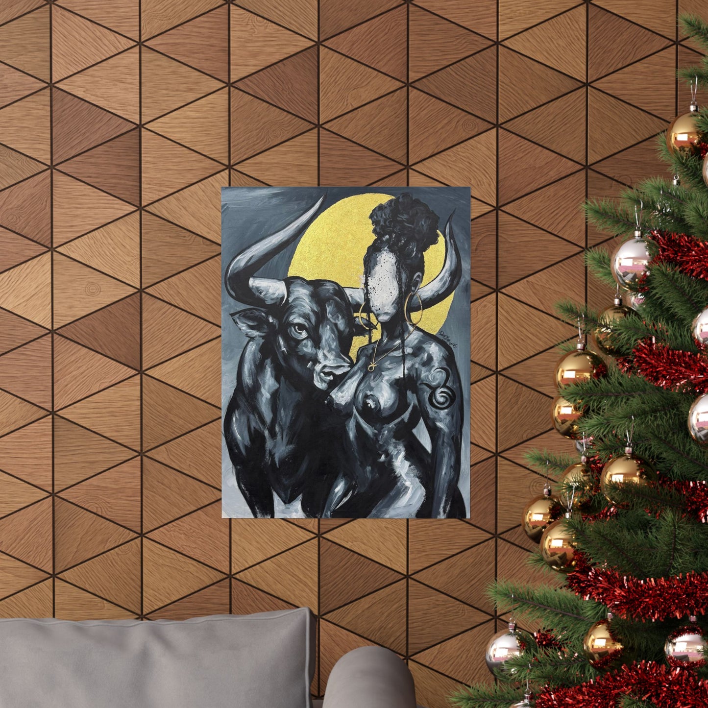 Naturally Taurus Premium Matte Vertical Posters