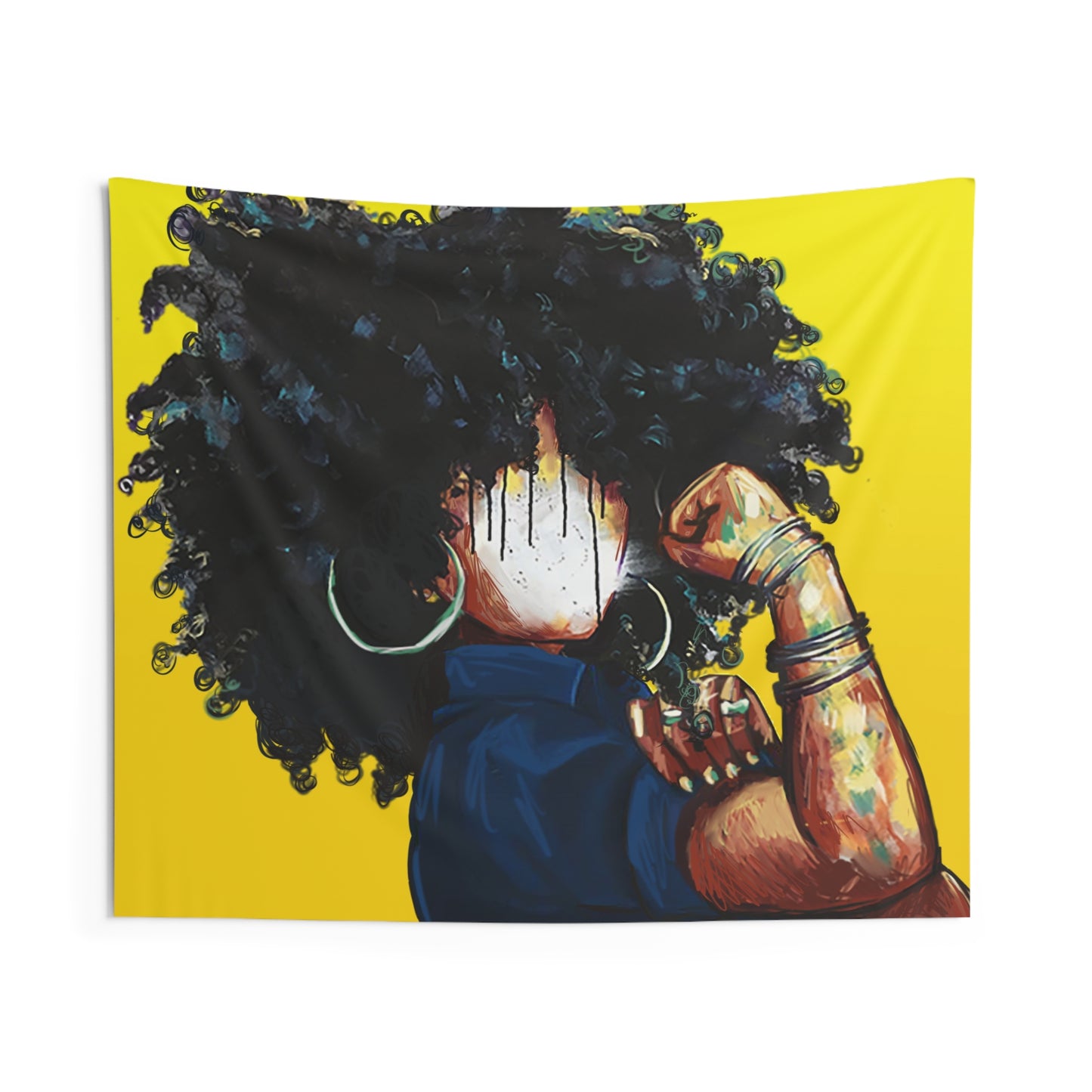 Naturally the Riveter Indoor Wall Tapestries