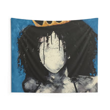 Naturally Queen I BLUE Indoor Wall Tapestries