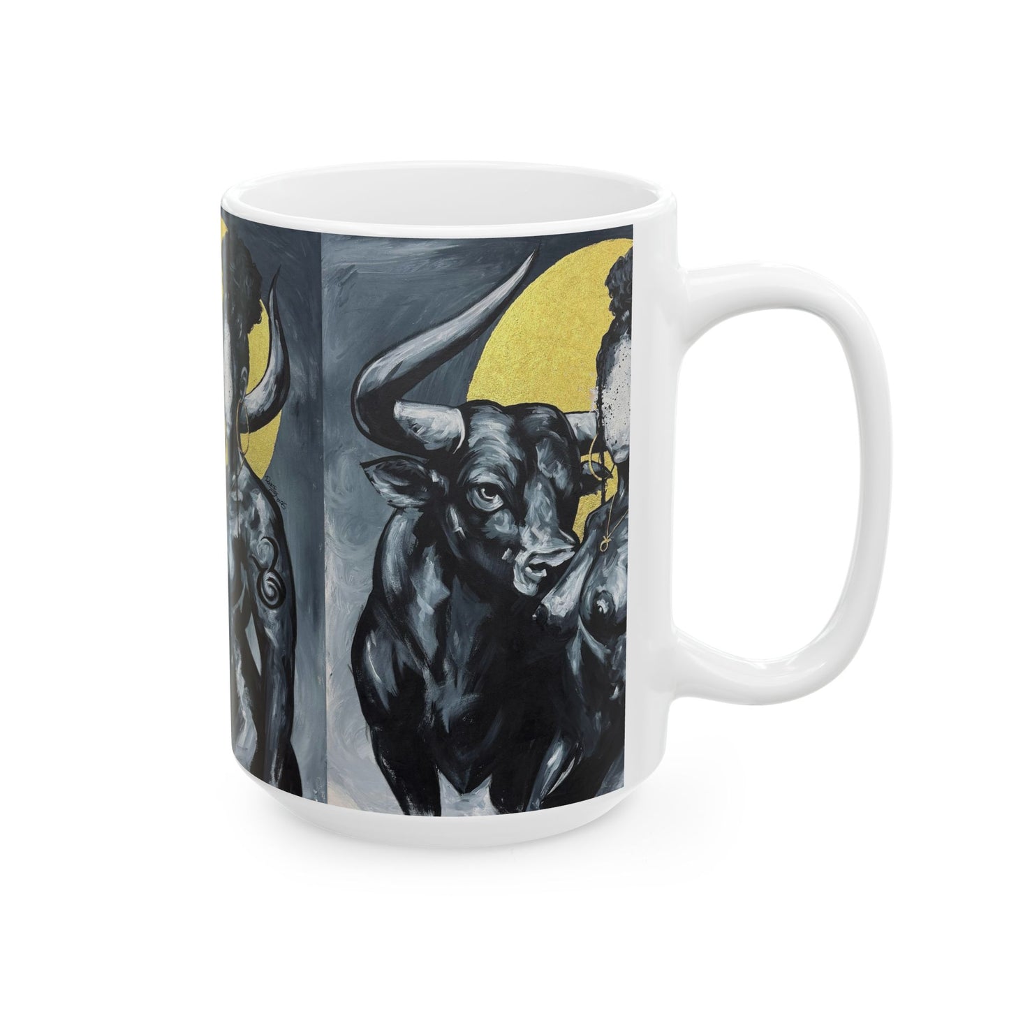Naturally Taurus Ceramic Mug (11oz, 15oz)