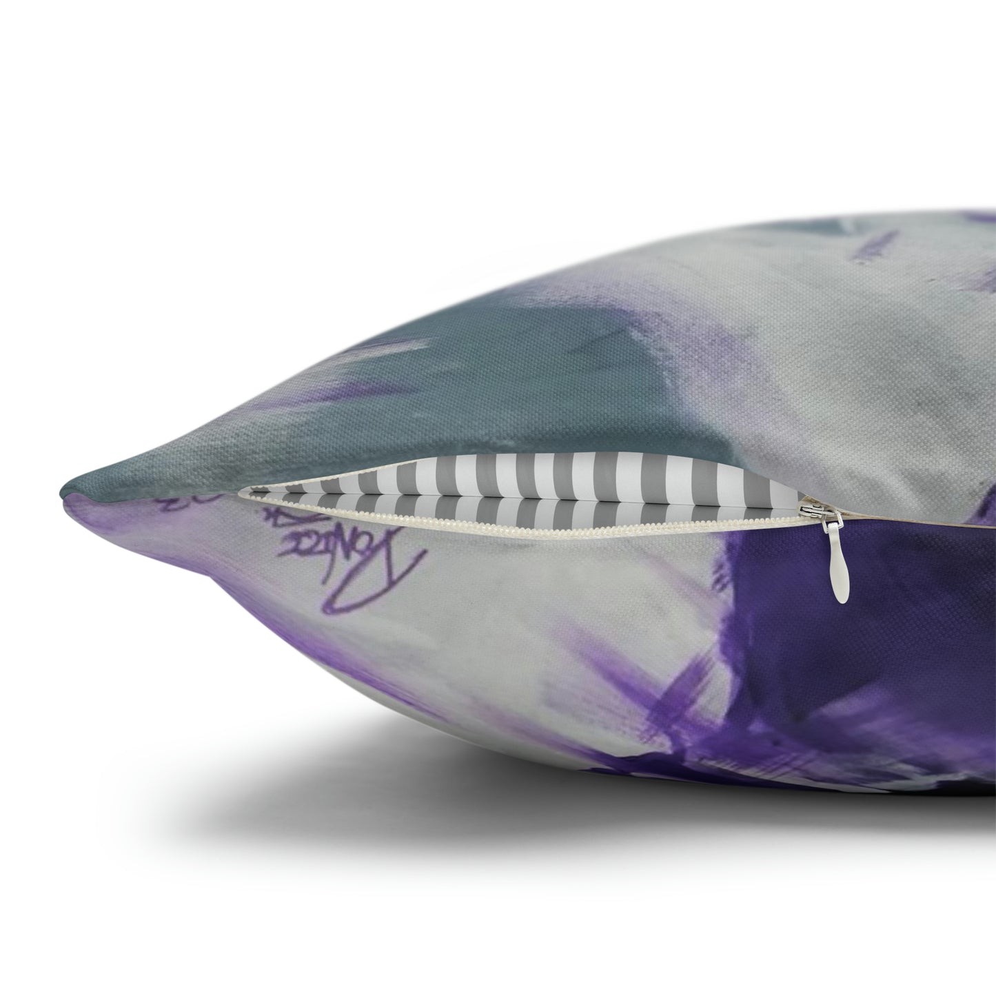 Naturally Ashlynn Spun Polyester Square Pillow Case