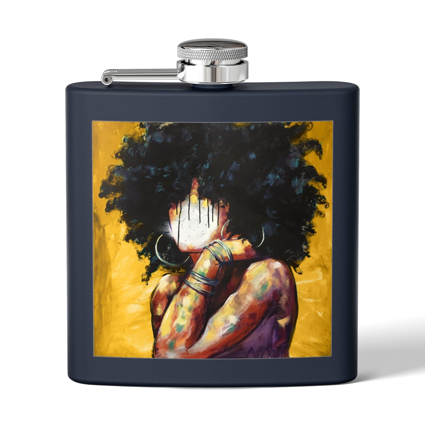 Naturally II GOLD Stainless Steel Flask