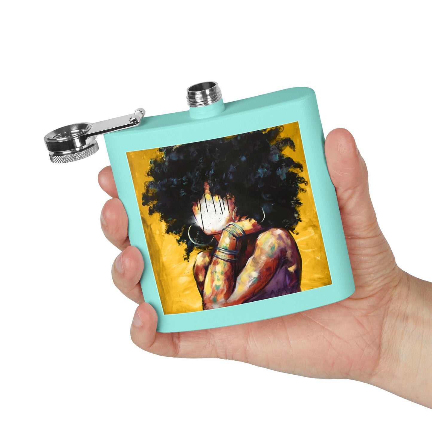 Naturally II GOLD Stainless Steel Flask