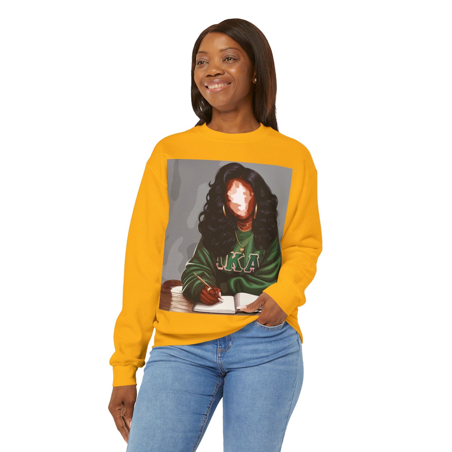 Naturally Divine AKA II Sweatshirt: Unisex, Heavy blend