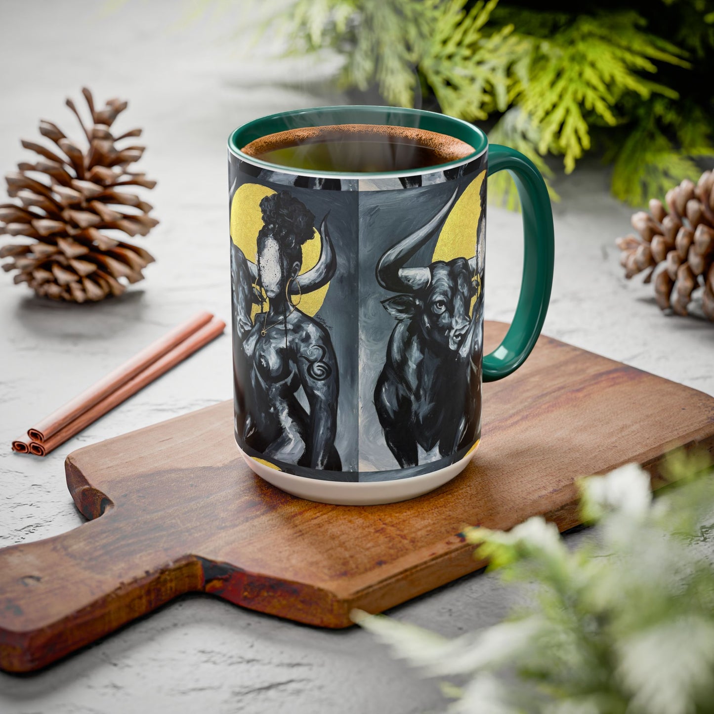 Naturally Taurus Ceramic Mug (11oz/15oz)