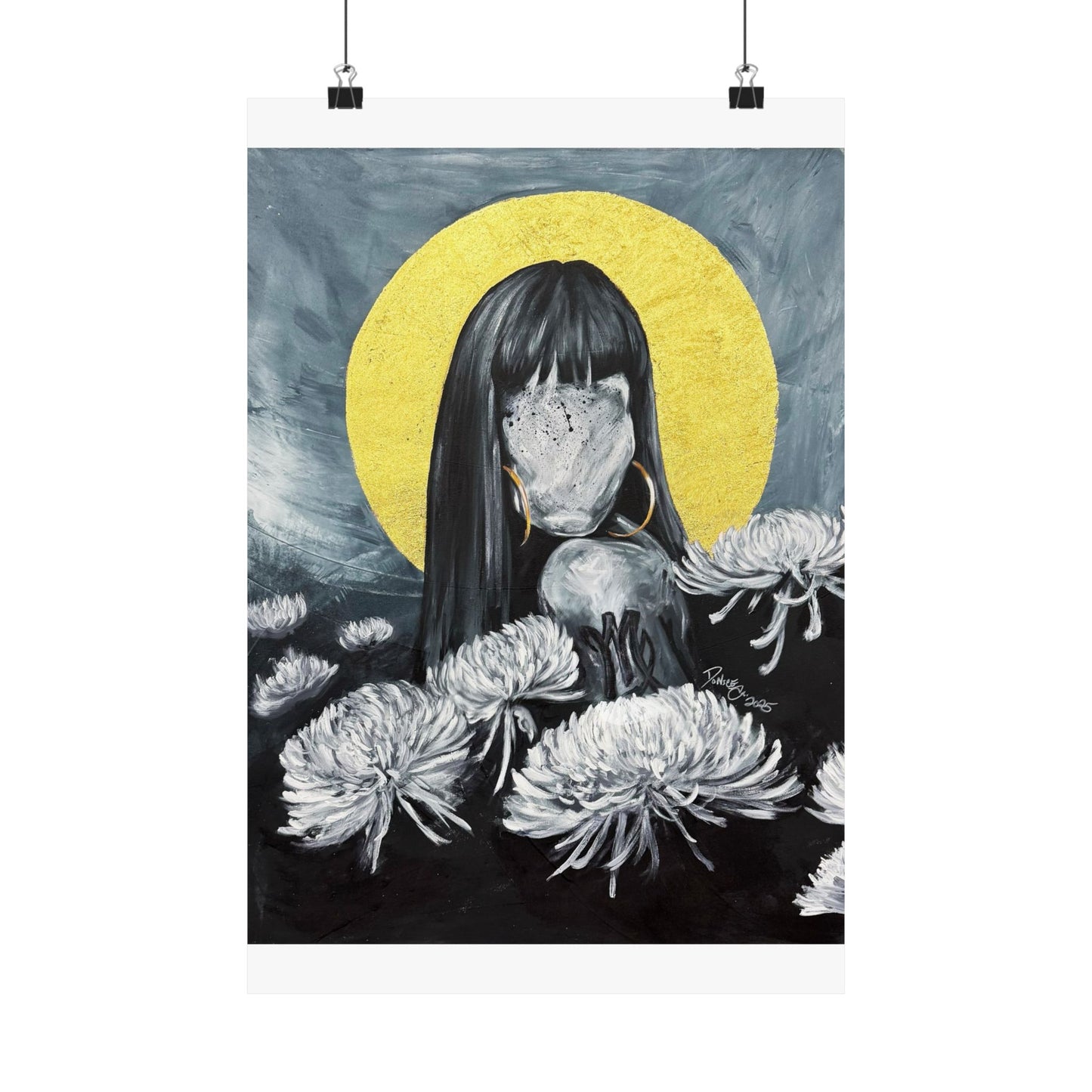 Naturally Virgo Matte Poster