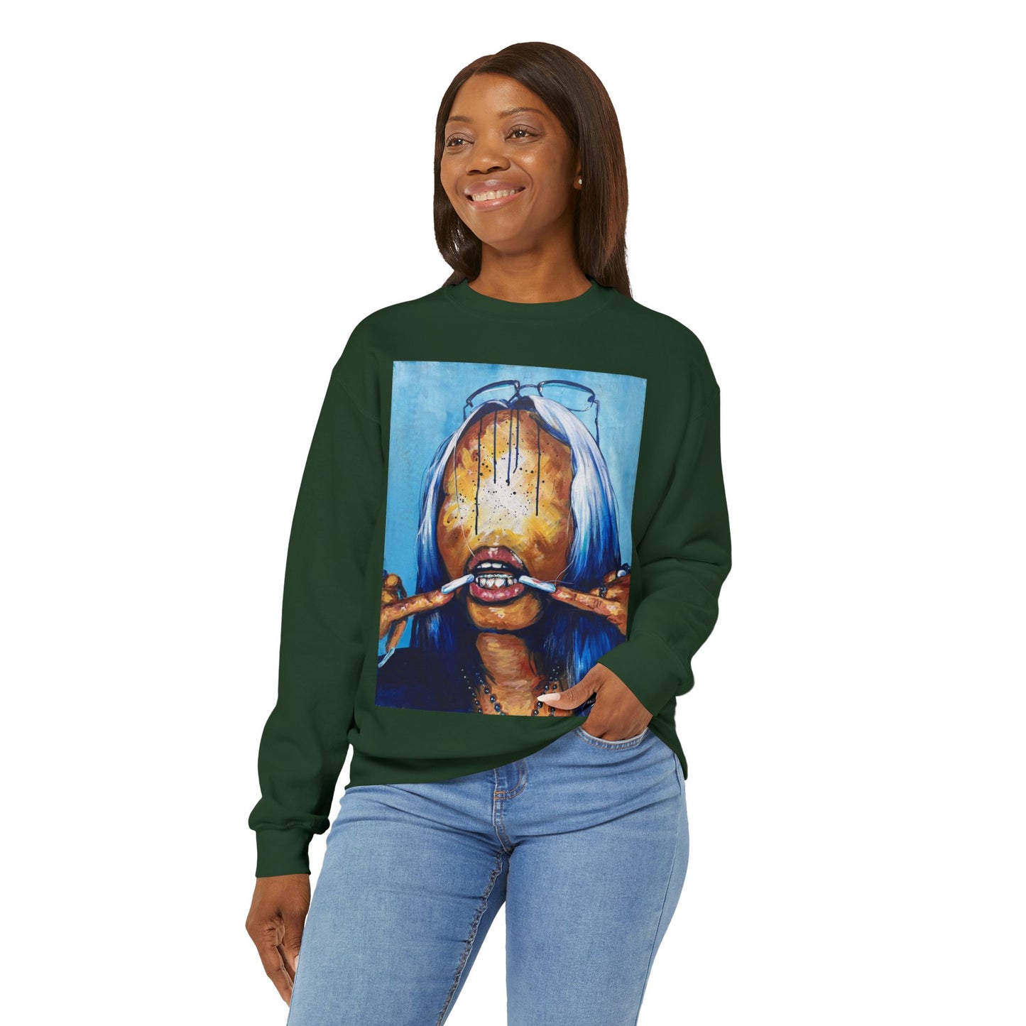 Naturally Anycia Sweatshirt: Unisex, Heavy blend