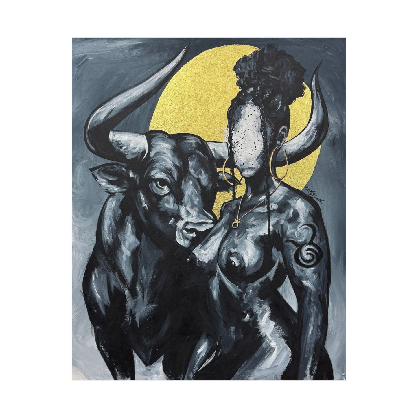 Naturally Taurus Premium Matte Vertical Posters