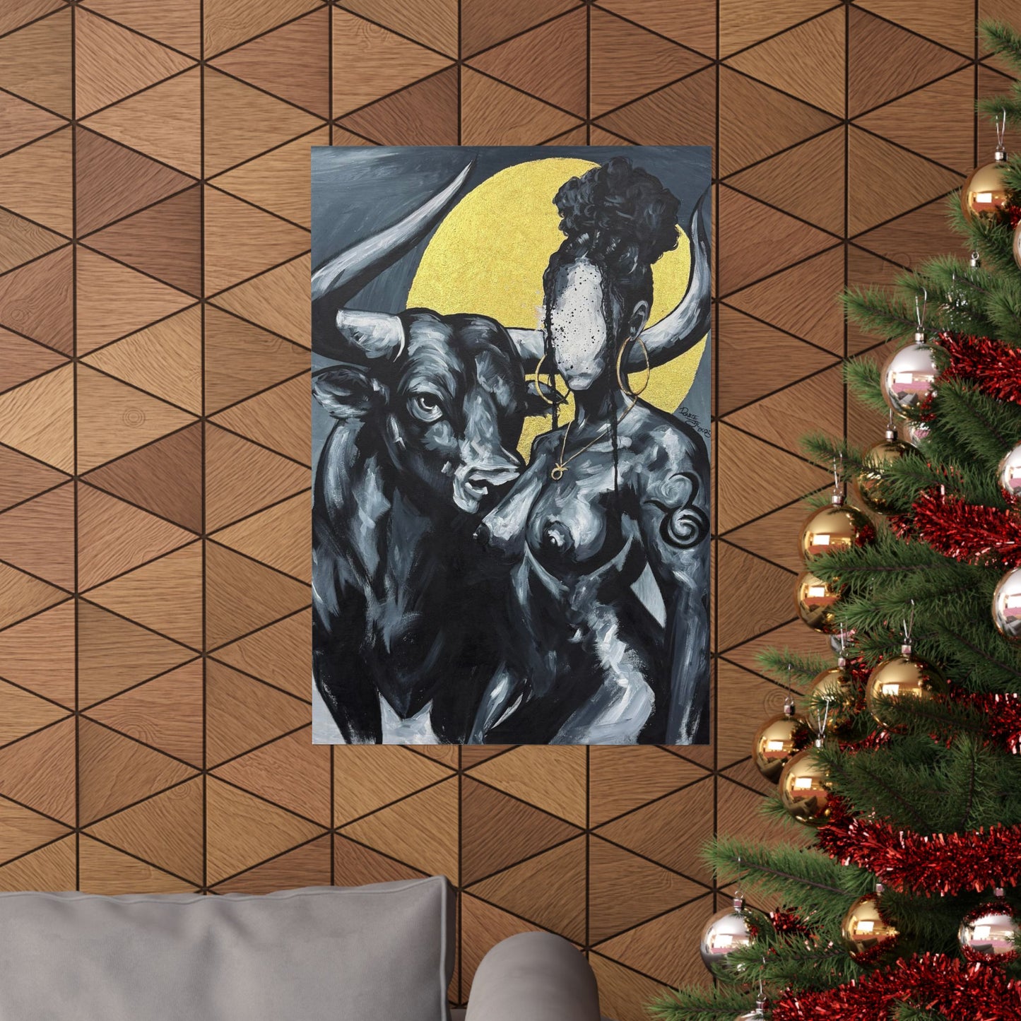 Naturally Taurus Premium Matte Vertical Posters