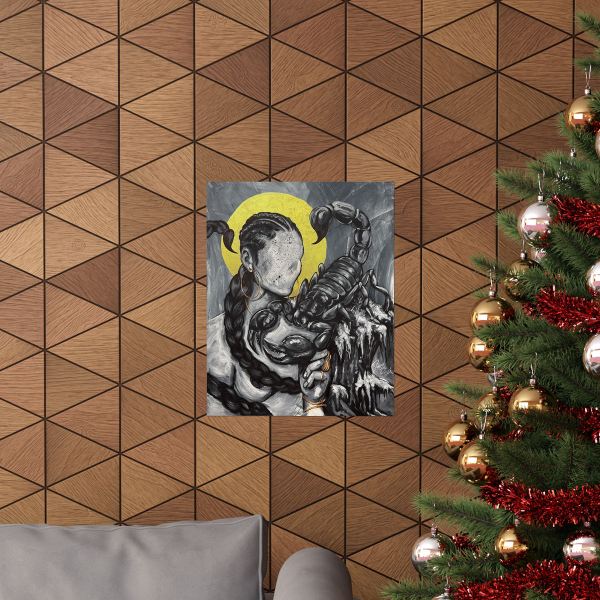 Naturally Scorpio Matte Poster