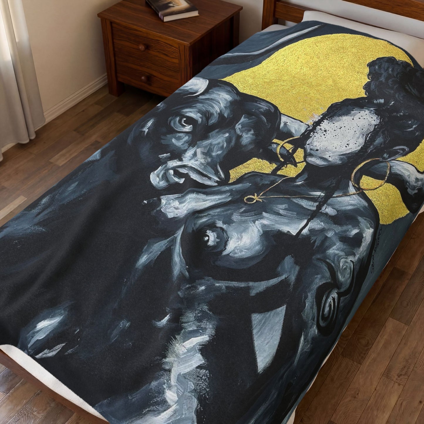 Naturally Taurus Velveteen Plush Blanket