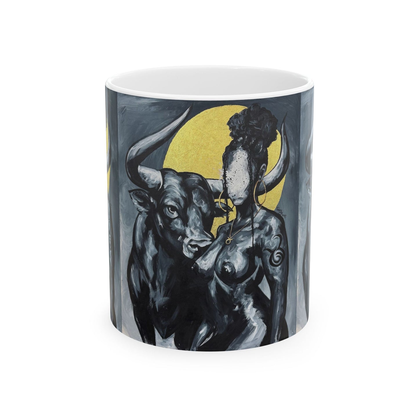 Naturally Taurus Ceramic Mug (11oz, 15oz)