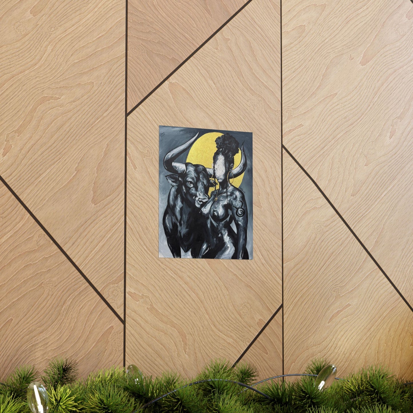 Naturally Taurus Premium Matte Vertical Posters