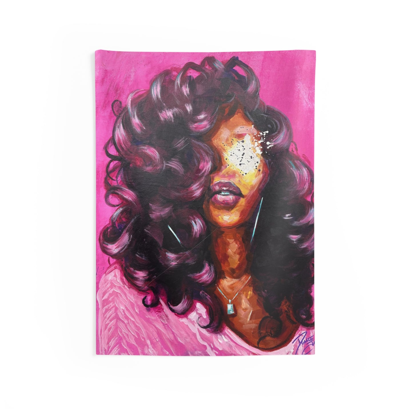 Naturally Lashontae Indoor Wall Tapestries